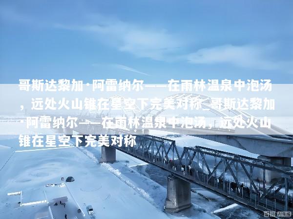 哥斯达黎加·阿雷纳尔——在雨林温泉中泡汤，远处火山锥在星空下完美对称_哥斯达黎加·阿雷纳尔——在雨林温泉中泡汤，远处火山锥在星空下完美对称