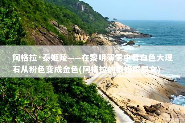 阿格拉·泰姬陵——在黎明薄雾中看白色大理石从粉色变成金色(阿格拉的泰姬陵原文)
