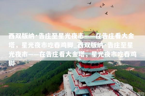 西双版纳·告庄至星光夜市——在告庄看大金塔，星光夜市吃舂鸡脚_西双版纳·告庄至星光夜市——在告庄看大金塔，星光夜市吃舂鸡脚