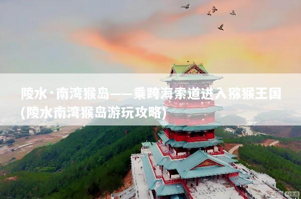 陵水·南湾猴岛——乘跨海索道进入猕猴王国(陵水南湾猴岛游玩攻略)